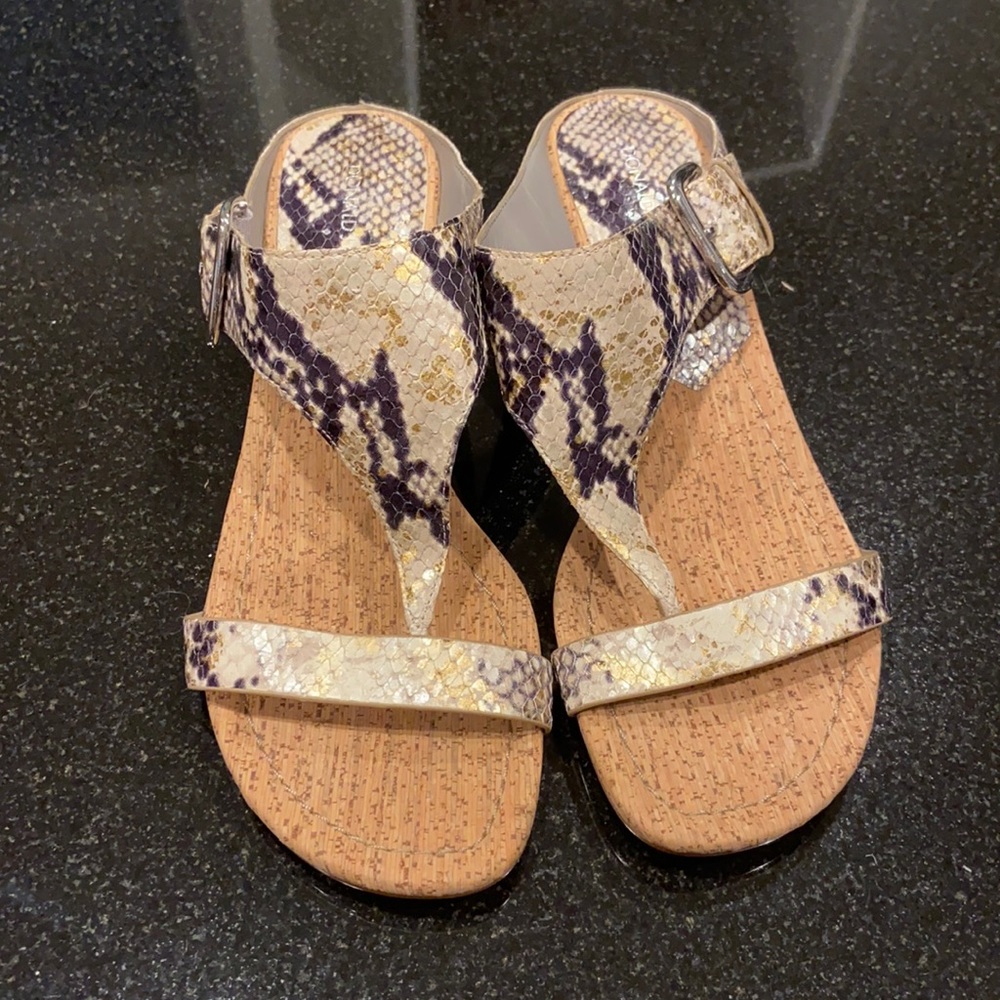 Donald Pliner Ophelia Snake Sandal Size 9M